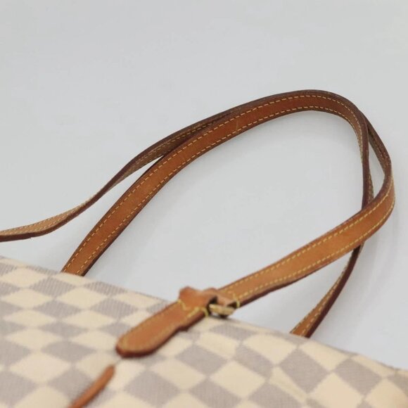 LOUIS VUITTON Damier Azur Totally PM Tote Bag N51261 LV Auth PP514 - Picture 8 of 16